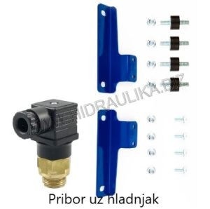 Hladnjak hidraulični montaža