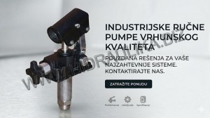 Ručna hidraulična pumpa PRB Ručna hidraulična pumpa PRB