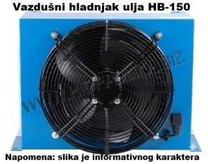 Vazdušni hladnjak ulja 150 litara
